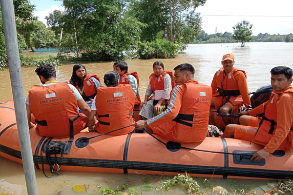 Noble initiative: Seva O Sahayata Parisad undertakes flood relief mission