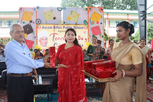 Assam Rifles celebrates Teacher
