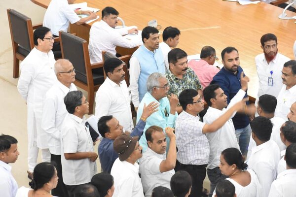 Ruckus in Tripura Assembly as oppn protests Motion congratulating PM Modi
